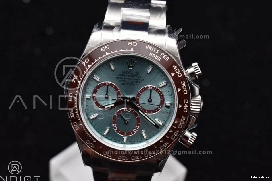 Breathable V Blue Best YG Ice 1:1 SH4131 SS Stick Dial 791 Marker Edition Braclet on QF 126506 Daytona 0327